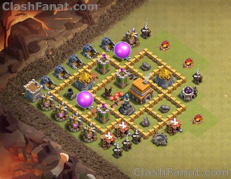 town hall 5 war base